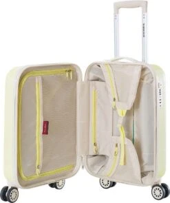 Decent Star Maxx Handbagage Koffer - 55 Cm - TSA Slot - Pastel Geel 26 Decent Star Maxx Handbagage Koffer - 55 Cm - TSA Slot - Pastel Geel -Bagage Kortingen Winkel 1004x1200