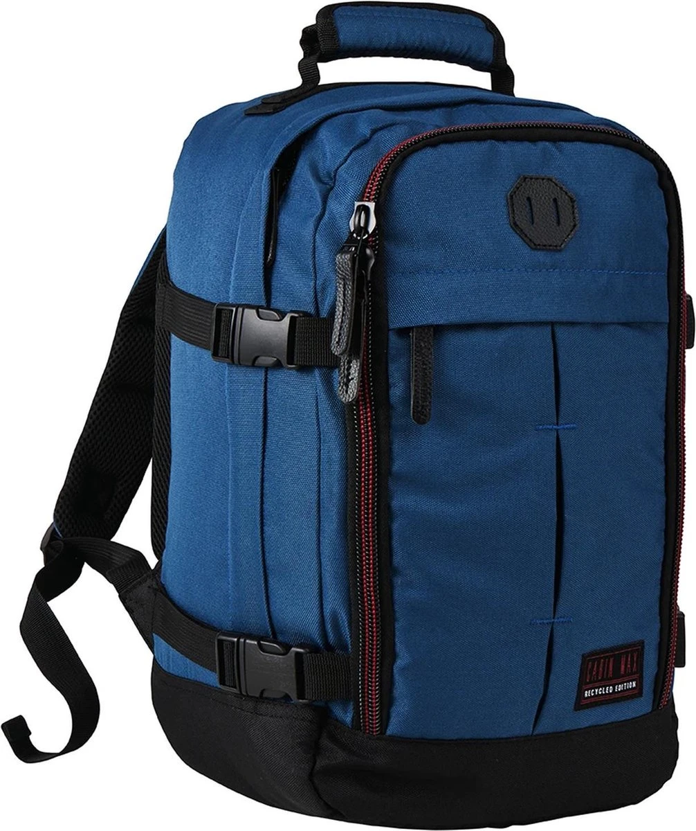 CabinMax Metz Reistas – Handbagage 20L – Rugzak – Schooltas - 40x25x20 Cm – Compact Backpack – Lichtgewicht – Vintage Navajo Blue 3 CabinMax Metz Reistas – Handbagage 20L – Rugzak – Schooltas - 40x25x20 Cm – Compact Backpack – Lichtgewicht – Vintage Navajo Blue