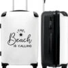 NoBoringSuitcases.com® Koffer Groot - Tekst - Strand - The Beach Is Calling - Zwart Wit - Vakantie - Trolley Koffer Met TSA-slot - Met Wielen - 90 Liter - Reiskoffer - 66 Cm 1 NoBoringSuitcases.com® Koffer Groot - Tekst - Strand - The Beach Is Calling - Zwart Wit - Vakantie - Trolley Koffer Met TSA-slot - Met Wielen - 90 Liter - Reiskoffer - 66 Cm -Bagage Kortingen Winkel 1007x1200 20