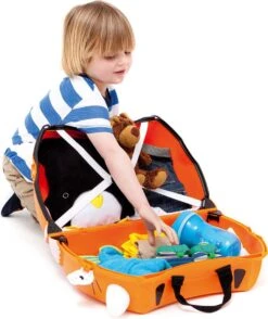 Trunki Ride-On Handbagage Koffer 46 Cm - Lieverheersbeestje Harley -Bagage Kortingen Winkel 1007x1200 5