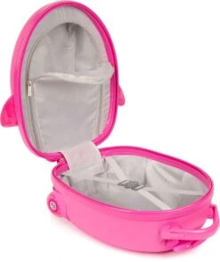 Boppi - Kindertrolley - Pinguïn (roze) - Handbagage - Lichtgewicht - Duurzaam - 17L -Bagage Kortingen Winkel 1010x1200 1