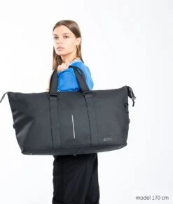 New Rebels® Mart Weekender - Weekendtas - Reistas - Waterafstotend - Polyurethaan- Burgundy -Bagage Kortingen Winkel 1015x1200 4