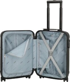 Enrico Benetti Louisville Kofferset Tweedelig - 39040-02 - Zwart -Bagage Kortingen Winkel 1023x1200 6
