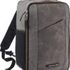 CabinMax Manhatten – Handbagage 20L – Rugzak – Schooltas - 40x20x25 Cm – Compact Reistas – Lichtgewicht – Grijs/Bronze -Bagage Kortingen Winkel 1026x1200 8