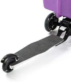 Kinderstep | Reiskoffer Met Wielen - FDBW - Koffer Kinderen | Paarse Eenhoorn | Step Met 3 Wielen - Bouncy Box 50 Kilo 40x20x25 Cm + Nekkussen Vliegtuig -Bagage Kortingen Winkel 1039x1200 1