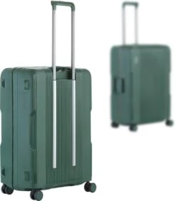 CarryOn Protector Luxe Reiskoffer - Trolley 66cm Met TSA-klikslot En OKOBAN - Ultrasterk - Groen -Bagage Kortingen Winkel 1045x1200 2