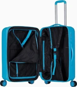 Decent Koffer / Trolley / Reiskoffer - Xx Cm - 120 Liter - Maxi Air - Blauw -Bagage Kortingen Winkel 1050x1200 4