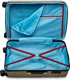 Tesla PC - Reiskoffer - 75 Cm - 4 Wielen - Goud -Bagage Kortingen Winkel 1052x1200 3