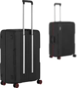 CarryOn Protector Luxe Reiskoffer - Trolley 66cm Met TSA-klikslot En OKOBAN - Ultrasterk - Zwart -Bagage Kortingen Winkel 1055x1200 1