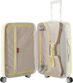 Decent Star Maxx Handbagage Koffer - 55 Cm - TSA Slot - Pastel Geel 36 Decent Star Maxx Handbagage Koffer - 55 Cm - TSA Slot - Pastel Geel -Bagage Kortingen Winkel 1065x1200 1
