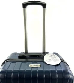 AATravel XL Reiskoffer - Trolley ABS - Met Dubbele Wielen - 75 Cm - 97 Liter - Zilver -Bagage Kortingen Winkel 1068x1200