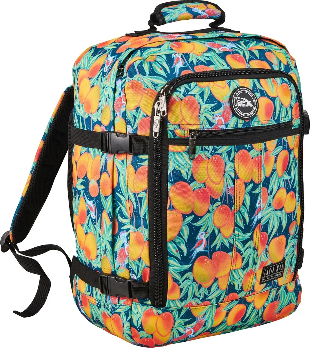 CabinMax Metz Reistas– Handbagage 30L - Rugzak – Backpack - 45x35x20cm – Lichtgewicht - Mango 3 CabinMax Metz Reistas– Handbagage 30L - Rugzak – Backpack - 45x35x20cm – Lichtgewicht - Mango