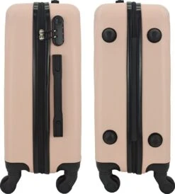 SB Travelbags Bagage Koffer 75cm 4 Wielen Trolley - Licht Roze -Bagage Kortingen Winkel 1082x1200