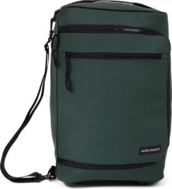 Norlander Lyon Trolleytas - Dull PU - 21 Liter - Groen -Bagage Kortingen Winkel 1092x1200
