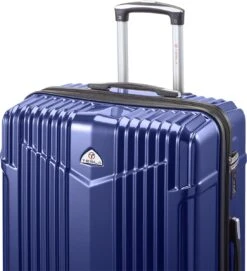 Tesla PC - Reiskoffer - 75 Cm - 4 Wielen - Blauw -Bagage Kortingen Winkel 1092x1200 3