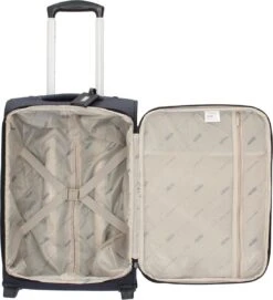 Enrico Benetti Dallas 39042 Handbagage Koffer Softcase - Grijs -Bagage Kortingen Winkel 1094x1200