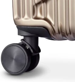 Tesla PC - Handbagage Koffer - 55x35x20 Cm - 4 Wielen - Goud 12 Tesla PC - Handbagage Koffer - 55x35x20 Cm - 4 Wielen - Goud -Bagage Kortingen Winkel 1095x1200 5