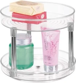 Lazy Susan Draaiplateau Met Verdieping, 23 X 23 X 24, Kunststof, Transparant - IDesign | Linus 17 Lazy Susan Draaiplateau Met Verdieping, 23 X 23 X 24, Kunststof, Transparant - IDesign | Linus -Bagage Kortingen Winkel 1096x1200 6