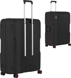 CarryOn Protector Luxe Grote Reiskoffer - Trolley 77cm Met TSA-klikslot - Ultrasterk - Zwart 13 CarryOn Protector Luxe Grote Reiskoffer - Trolley 77cm Met TSA-klikslot - Ultrasterk - Zwart -Bagage Kortingen Winkel 1097x1200 11