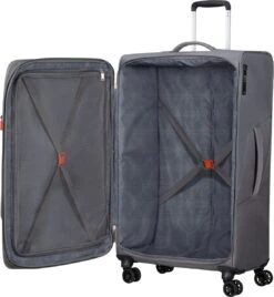 American Tourister Reiskoffer - Summerfunk Spinner 79cm - Titanium Grey -Bagage Kortingen Winkel 1106x1200