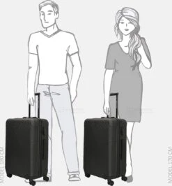 Enrico Benetti Koffer / Trolley / Reiskoffer - 65 X 41 X 25 Cm - 66 Liter - ABS - Maat M - Louisville - Zwart -Bagage Kortingen Winkel 1115x1200 6