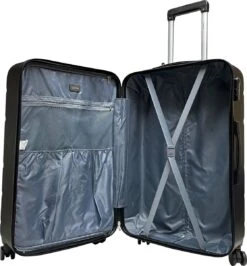 Benzi Alicante Grote Koffer 73 Cm - 90 Liter Black -Bagage Kortingen Winkel 1116x1200 5