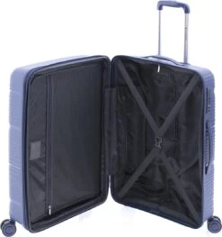 Gladiator Bionic M Spinner 65 Expandable - TSA Slot - Blauw -Bagage Kortingen Winkel 1127x1200 2