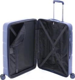 Gladiator Bionic M Spinner 65 Expandable - TSA Slot - Blauw -Bagage Kortingen Winkel 1127x1200 3