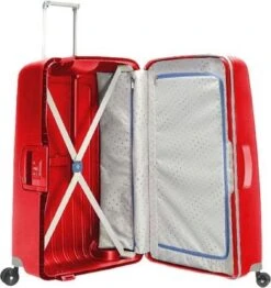 Samsonite Reiskoffer - S'CURE SPINNER 69/25 (Medium) Rood -Bagage Kortingen Winkel 1132x1200 12