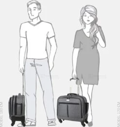 Decent Laptoptrolleys Bellatrix 24 Decent Laptoptrolleys Bellatrix -Bagage Kortingen Winkel 1132x1200