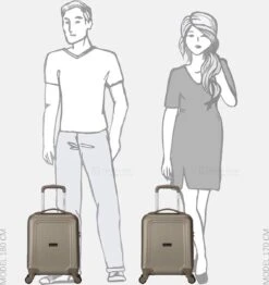 Decent Handbagage Koffer / Trolley / Reiskoffer - 42 Cm - 24 Liter - ABS - Maxi Air - Champagne 37 Decent Handbagage Koffer / Trolley / Reiskoffer - 42 Cm - 24 Liter - ABS - Maxi Air - Champagne -Bagage Kortingen Winkel 1132x1200 6