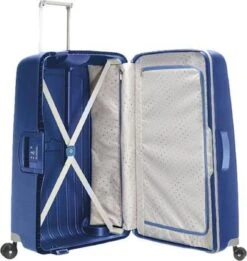 Samsonite Reiskoffer - S'CURE SPINNER 69/25 (Medium) Blauw -Bagage Kortingen Winkel 1136x1200 1