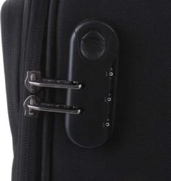 Travelite Cabin 2 Wheel Trolley Black -Bagage Kortingen Winkel 1137x1200