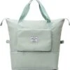 Merkloos Opvouwbare Handbagage Reistas – Opvouwbaar Tot 28 X 18 Cm – Lichtgroen -Bagage Kortingen Winkel 1137x1200 3