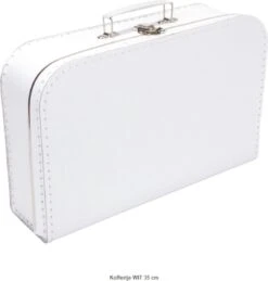 Logeerkoffer Effen - Kinderkoffer- Kraamcadeau - Geboortecadeau - Opa En Oma -Bagage Kortingen Winkel 1143x1200