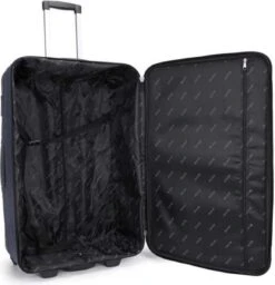 Decent Basic-Line Large Trolley 73 Cm - Donkerblauw -Bagage Kortingen Winkel 1157x1200 15