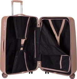 Decent Tranporto-One Handbagage Koffer 55 Cm - Zalmroze -Bagage Kortingen Winkel 1165x1200