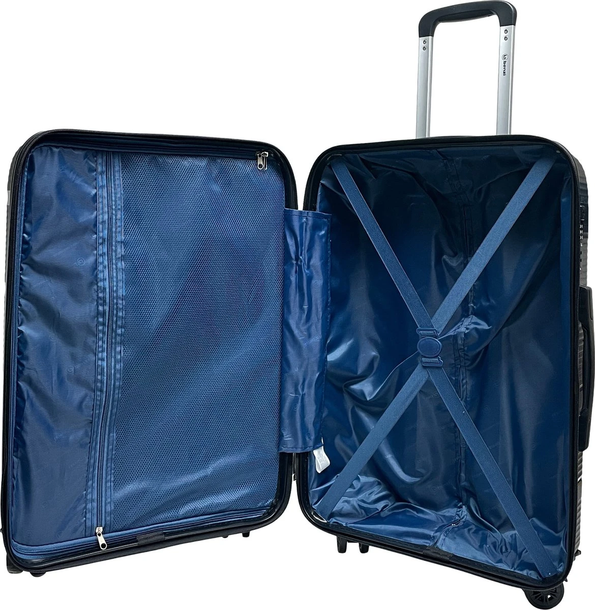 Benzi Izeda Middelgrote Koffer - 65 Cm - 65 Liter - Groen 6 Benzi Izeda Middelgrote Koffer - 65 Cm - 65 Liter - Groen - Afbeelding 4