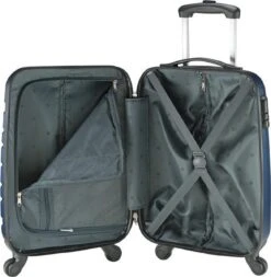 Princess Traveller Singapore Handbagage Koffer 55 Cm - Dark Blue -Bagage Kortingen Winkel 1172x1200
