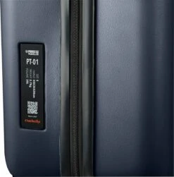 Princess Traveller PT01 - Reiskoffer - Platinum Navy - M - 67cm -Bagage Kortingen Winkel 1179x1200 17