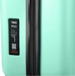 Princess Traveller PT01 - Handbagagekoffer - Pacific Mint - S - 55cm -Bagage Kortingen Winkel 1179x1200