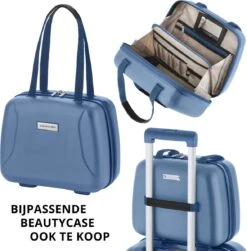 CarryOn Skyhopper Handbagage Koffer 55cm – TSA-slot – Okoban Registratie – Blauw -Bagage Kortingen Winkel 1180x1200