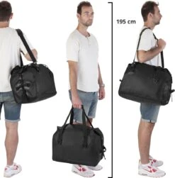 Dutch Mountains Reistas 40ltr – Waterdichte Duffelbag – Sporttas – Travelbag - Roll-top Sluiting – Zwart 11 Dutch Mountains Reistas 40ltr – Waterdichte Duffelbag – Sporttas – Travelbag - Roll-top Sluiting – Zwart -Bagage Kortingen Winkel 1182x1200 6