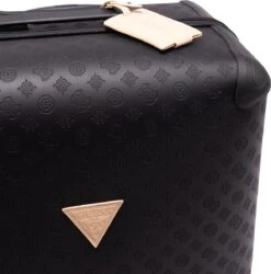 Guess Wilder 28 In 4 Wheeler Dames Koffer - Zwart -Bagage Kortingen Winkel 1184x1200