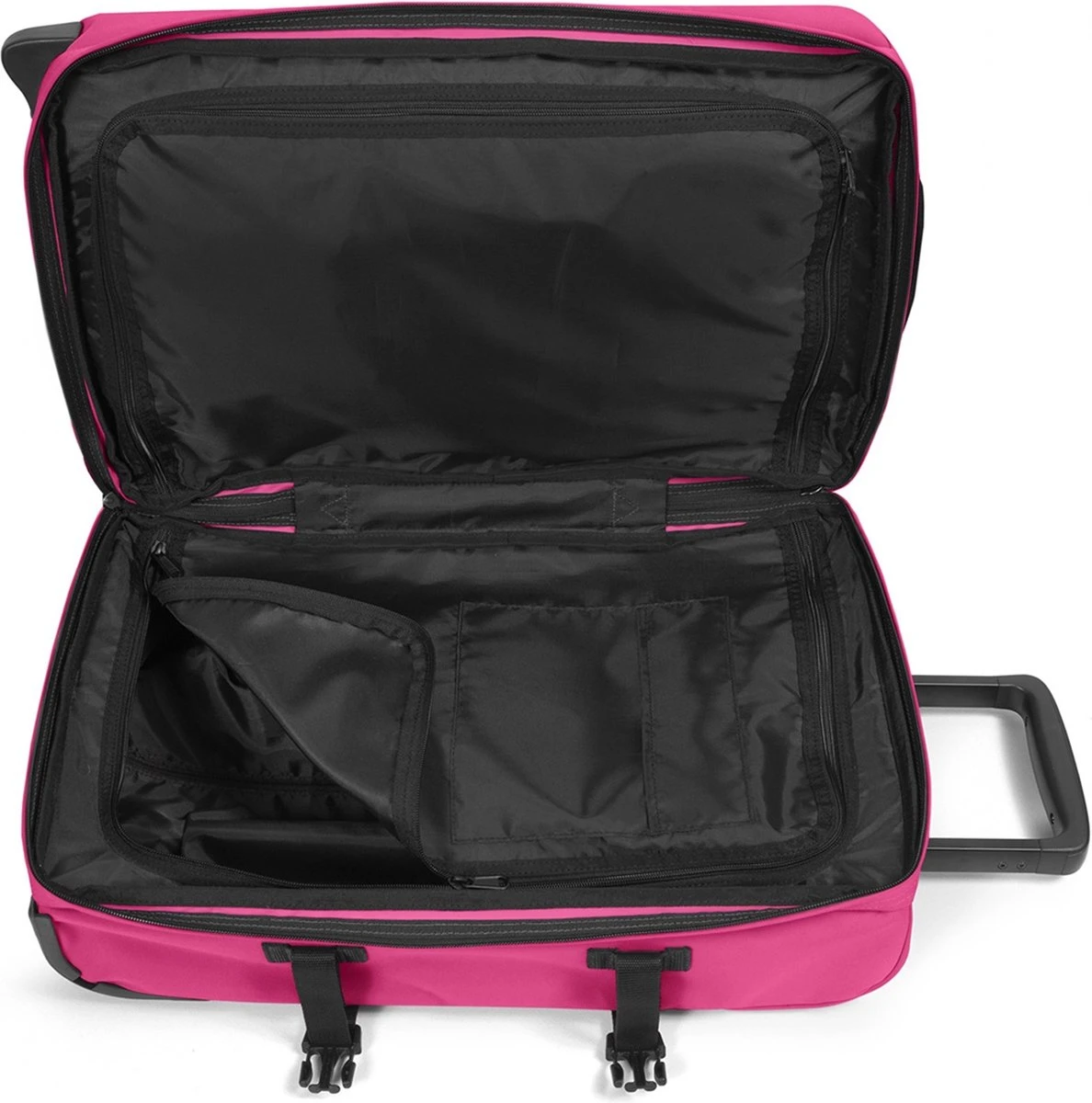 Eastpak TRANVERZ S Reiskoffer, Handbagage (51 X 32.5 X 23 Cm) - Pink Escape 4 Eastpak TRANVERZ S Reiskoffer, Handbagage (51 X 32.5 X 23 Cm) - Pink Escape - Afbeelding 2