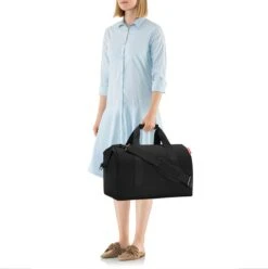 Reisenthel Allrounder L Reistas Sporttas - 30L - Baroque Marble Zwart -Bagage Kortingen Winkel 1195x1200 7