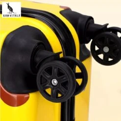 San Vitale® - Lichtgewicht Reis Koffer - Trolley - Handbagage - Dino - Krokodil - Groen -Bagage Kortingen Winkel 1198x1200 1