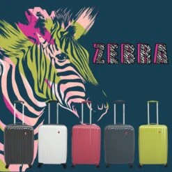 Gladiator Zebra L Spinner 78 Expandable - Zwart 17 Gladiator Zebra L Spinner 78 Expandable - Zwart -Bagage Kortingen Winkel 1198x1200 5