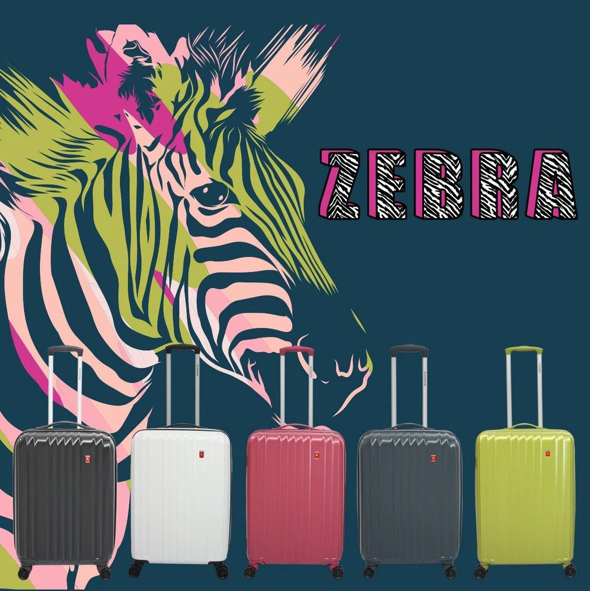 Gladiator Zebra L Spinner 78 Expandable - Zwart 10 Gladiator Zebra L Spinner 78 Expandable - Zwart - Afbeelding 8