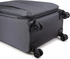 Decent D-Upright Large Koffer - 76 Cm Expandable - TSA Slot - Grijs -Bagage Kortingen Winkel 1200x1002 3